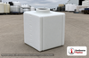 Norwesco 7 Gallon Portable Flat Bottom Utility Tank in White (Must be Ordered in Increments of 4). 7 gallon capacity