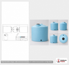 Norwesco 8400 Gallon Vertical Liquid Storage Tank in Blue