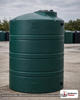 Snyder Industries 1000 Gallon Plastic Vertical Water Storage Tank in Green. Polyethylene; Green; dimensions 89.0in H x 60.0in W x 60.0in L; 202.0 lb empty; 1.0 specific gravity rating. Manufacturer part number SII-32525. Sold by OneSource Plastics (https://www.onesourceplastics.com).