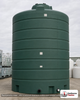 Snyder Industries 12000 Gallon Plastic Vertical Water Storage Tank in Green. High Density Linear Polyethylene; Green; 196.5"