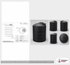 Dimensional spec drawing for Snyder Industries 1300 Gallon Vertical Water Tank (60" L x 60" W x 114" H)