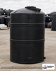 Snyder Industries 1500 Gallon Plastic Vertical Water Storage Tank in Black. Polyethylene; Black; 114" H x 65" W x 65" L.