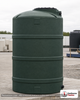 Snyder Industries 1500 Gallon Plastic Vertical Water Storage Tank in Green. Polyethylene; Green; 114" H x 65" W x 65" L.