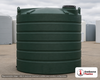 Snyder Industries 4100 Gallon Plastic Vertical Water Storage Tank in Green. High Density Linear Polyethylene; Green; 130" H