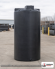 Chem-Tainer 750 Gallon Plastic Vertical Water Storage Tank in Black. 750 gallon capacity; Polyethylene; Black; 119" H x 46"