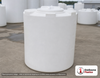 Snyder Industries 100 Gallon XLPE Vertical Chemical Storage Tank in White. High Density Linear Polyethylene; White; 41" H x