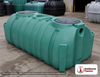 Norwesco 1000 Gallon Low Profile Plastic Two Compartment Septic Tank - IAPMO Certified. 1000 gallon capacity; Polyethylene