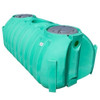 Norwesco 1000 Gallon Plastic Two Compartment Septic Tank with Loose Plumbing and Low Profile Design - IAPMO Certified