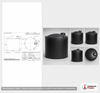 Snyder Industries 10000 Gallon Plastic Vertical Water Storage Tank in Black
