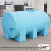 Norwesco 1035 Gallon HDPE Horizontal Elliptical Leg Tank with Fittings. 1035 gallon capacity; High Density Linear