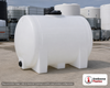 Snyder Industries 125 Gallon Plastic Horizontal Leg Tank. Polyethylene; White; dimensions 35.0in H x 32.0in W x 44.0in L; 55.0 lb empty; 1.9 specific gravity rating. Manufacturer part number SII-1003600C26. Sold by OneSource Plastics (https://www.onesourceplastics.com).