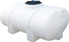 Norwesco 135 Gallon Horizontal Elliptical Leg Tank in White