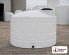 Snyder Industries 1500 Gallon HDPE Vertical Chemical Storage Tank in White. 1500.0 gallon capacity; Polyethylene; White; dimensions 72.0in H x 86.0in W x 86.0in L; 270.0 lb empty; 1.9 specific gravity rating; fittings: 2"; max temp 120 deg  F / 48 deg  C; 3 Year Warranty. Manufacturer part number 8120100n45. Sold by OneSource Plastics (https://www.onesourceplastics.com).