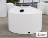 Snyder Industries 1500 Gallon HDPE Vertical Chemical Storage Tank in White. Polyethylene; White; 72" H x 86" W x 86" L.