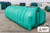 Norwesco 1500 Gallon One Compartment Septic Tank with Loose Plumbing and Low Profile Design. Polyethylene; Green; dimensions 51.0in H x 69.0in W x 157.0in L; 512.0 lb empty. Manufacturer part number N-43546. Sold by OneSource Plastics (https://www.onesourceplastics.com).