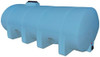 Norwesco 1635 Gallon HDPE Horizontal Elliptical Leg Tank in Blue