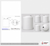 Snyder Industries 20000 Gallon Plastic Vertical Liquid Storage Tank in White
