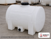 Snyder Industries 230 Gallon Plastic Horizontal Leg Tank. 230 gallon capacity; Polyethylene; White; 43" H x 38" W x 52" L