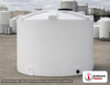 Snyder Industries 2500 Gallon HDPE Vertical Chemical Storage Tank in White. 2500.0 gallon capacity; Polyethylene; White; dimensions 98.0in H x 96.0in W x 96.0in L; 620.0 lb empty; 1.9 specific gravity rating; fittings: 2"; max temp 120 deg  F / 48 deg  C; 3 Year Warranty. Manufacturer part number 5090300n45. Manufactured by Snyder. Sold by OneSource Plastics (https://www.onesourceplastics.com).