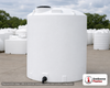 Snyder Industries 3000 Gallon Plastic Vertical Liquid Storage Tank in White 1.5 s.g. High Density Linear Polyethylene