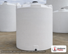 Snyder Industries 4100 Gallon HDPE Vertical Chemical Storage Tank in White. Polyethylene; White; 130" H x 102" W x 102" L.