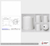 Dimensional spec drawing for Snyder Industries 4100 Gallon Vertical Storage Tank (102" L x 102" W x 130" H)