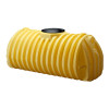 Snyder Industries 500 Gallon Plastic Vertical Double Wall Waste Oil Tank in Yellow