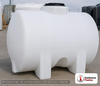 Norwesco 525 Gallon Horizontal Leg Tank in White. Manufacturer part number N-40181.