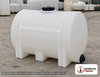 Snyder Industries 525 Gallon Plastic Horizontal Leg Tank. 525 gallon capacity; Polyethylene; White; 53" H x 48" W x 75" L