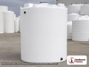 Snyder Industries 6900 Gallon Heavy Duty Vertical Liquid Storage Tank in White 1.9 sg. High Density Linear Polyethylene