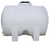 Norwesco 925 Gallon Horizontal Leg Tank with Sump Bottom in White