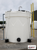 Snyder Industries Snyder 1550 Gallon Vertical Double Wall XLPE Liquid Chemical Storage Tank in White. 1550 gallon capacity