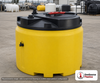 Snyder Industries 1000 Gallon Plastic Vertical Double Wall Waste Oil Tank in Yellow. 1000 gallon capacity; High Density