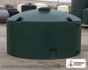 Snyder Industries 1100 Gallon Plastic Vertical Water Storage Tank in Green. 1100 gallon capacity; Polyethylene; Green; 53" H