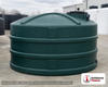 Snyder Industries 2500 Gallon Plastic Vertical Water Storage Tank in Green. High Density Linear Polyethylene; Green; dimensions 84.0in H x 102.0in W x 102.0in L; 400.0 lb empty; 1.0 specific gravity rating. Manufacturer part number SII-32565. Sold by OneSource Plastics (https://www.onesourceplastics.com).