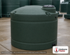 Snyder Industries 2600 Gallon Plastic Vertical Water Storage Tank in Green. 2600.0 gallon capacity; High Density Linear Polyethylene; Green; dimensions 91.0in H x 96.0in W x 96.0in L; 427.0 lb empty; 1.0 specific gravity rating; fittings: 2; max temp 120 deg  F / 48 deg  C; 3 Year Warranty. Manufacturer part number wg62. Manufactured by Snyder. Sold by OneSource Plastics (https://www.onesourceplastics.com).