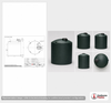 Dimensional spec drawing for Snyder Industries 3000 Gallon Vertical Water Tank (96" L x 96" W x 112" H)