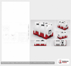 Dimensional spec drawing for Snyder Industries 550 Gallon Non-Caged IBC Tote Tank (81" L x 48" W x 60" H)