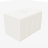Norwesco 100 Gallon Portable Tank - white, polyethylene, 42.5" L x 26.75" W x 27.75" H (additional view)