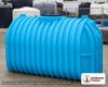 Norwesco 1000 Gallon Plastic Multi-Use Underground Liquid Storage Tank. Polyethylene; Blue; 63" H x 60" W x 102" L.