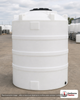 Snyder Industries 1000 Gallon Plastic Vertical Liquid Storage Tank in White. 1000 gallon capacity; High Density Linear