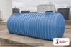 Norwesco 1500 Gallon Plastic Multi-Use Underground Liquid Storage Tank. Polyethylene; Blue; 70" H x 55" W x 135" L.