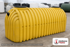 Norwesco 1500 Gallon Plastic Two Compartment Septic Tank - IAPMO Certified. Polyethylene; Yellow; dimensions 63.0in H x 55.0in W x 135.0in L; 480.0 lb empty. Manufacturer part number N-44481. Sold by OneSource Plastics (https://www.onesourceplastics.com).