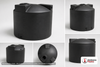 Bushman 1500 Gallon Water Storage Tank Black