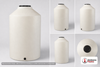 Chem-Tainer 165 Gallon HDPE Vertical Liquid Storage Tank