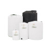 Snyder Industries 400 Gallon Plastic Vertical Chemical Storage Tank in White