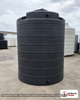 Bushman 4050 Gallon Plastic Vertical Water Storage Tank in Black. 4050 gallon capacity; Polyethylene; Black; dimensions 129.0in H x 101.0in W x 101.0in L; 543.0 lb empty; 1.0 specific gravity rating; fittings: 2"; max temp 120 deg  F / 48 deg  C; 3 Year Warranty. Manufacturer part number 45549. Manufactured by Norwesco. Sold by OneSource Plastics (https://www.onesourceplastics.com).