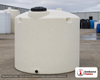 Chem-Tainer 500 Gallon HDPE Vertical Liquid Storage Tank. 500.0 gallon capacity; Polyethylene; Natural White; dimensions 46.0in H x 64.0in W x 64.0in L; 110.0 lb empty; 1.9 specific gravity rating; fittings: 2"; max temp 120 deg  F / 48 deg  C; 3 Year Warranty. Manufacturer part number TC6446IA. Sold by OneSource Plastics (https://www.onesourceplastics.com).