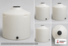 Dimensional spec drawing for Chem-Tainer 500 Gallon Vertical Storage Tank (64" L x 64" W x 46" H)