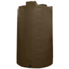 Bushman 5000 Gallon Plastic Vertical Rainwater Harvesting Tank in Dark Brown